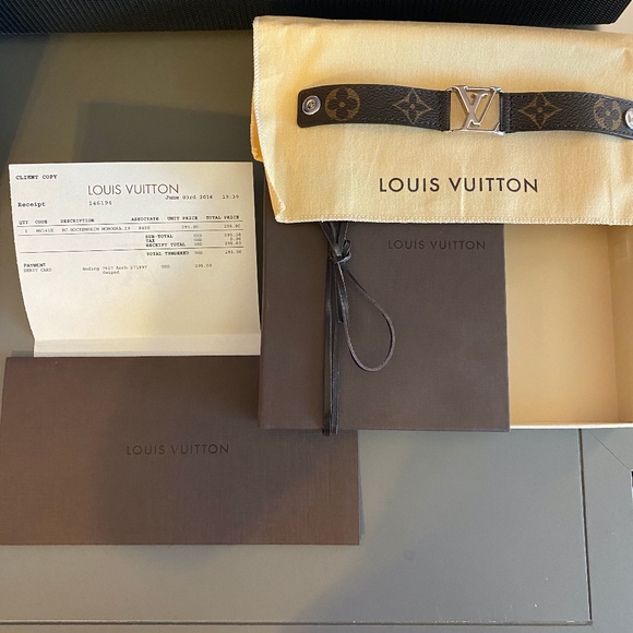 Louis Vuitton HOCKENHEIM BRACELET - Picture 1 of 7